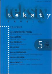 Teksty Drugie 5/2013