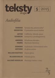 Teksty Drugie 5/2015 (NAKŁAD WYCZERPANY)