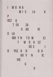 Początek zagadki. O labiryntowej twórczości Ryszarda Krynickiego