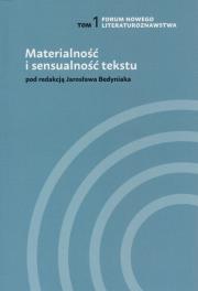 Materialność i sensulaność tekstu. T1