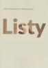 LISTY