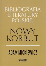 NOWY KORBUT ADAM MICKIEWICZ