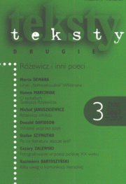 Teksty Drugie 3/2007 