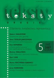 Teksty Drugie 5/2007