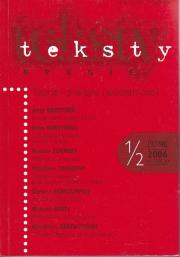 Teksty Drugie 1/2 2006