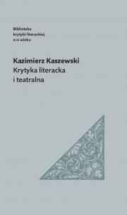 Krytyka literacka i teatralna