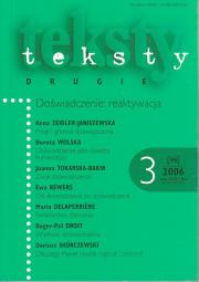 Teksty Drugie 3/2006